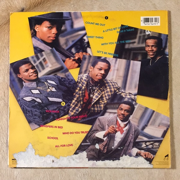 New Edition - “All For Love” Vinyl LP - Picture 2 of 5